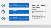 Download Timeline PowerPoint Template For Marketing